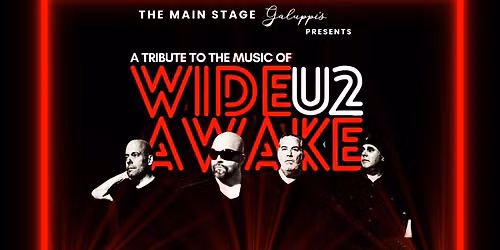 Wide Awake Tribute to U2 Live @ Galuppi's 