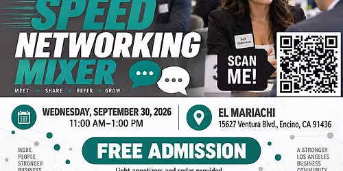 Los Angeles Business Collective Speed Networking Mixer
