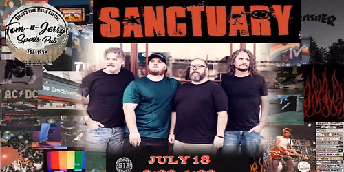 Tom N' Jerry's welcomes the return of the 90's Grunge Experience - Sanctuary!