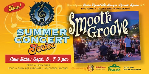 Bass Street Landing Concert featuring Smooth Groove
