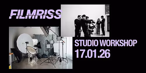 Filmriss Studio Workshop for Beginners & Intermediate Photographers