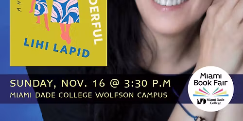 An Evening With Lihi Lapid on I Wanted to Be Wonderful: A Novel