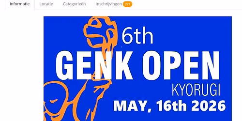 Genk open 2026