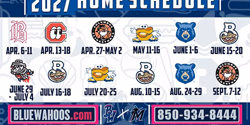Chattanooga Lookouts vs. Pensacola Blue Wahoos