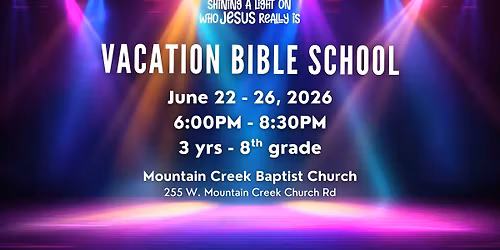 VBS at Mountain Creek