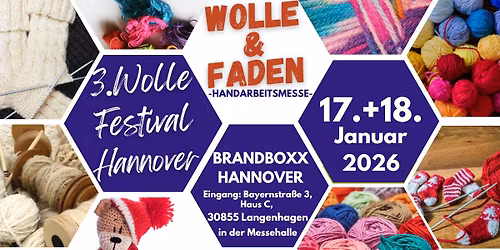 3. Wolle Festival 2025 in Hannover \u2013 2 Tage f\u00fcr die Kreativit\u00e4t