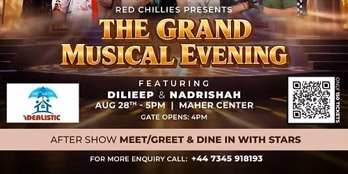 DILEEP NADIR SHOW 2026 LEICESTER