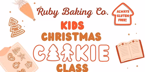 Ruby Baking Co. Kids Allergen Friendly Christmas Cookie Class