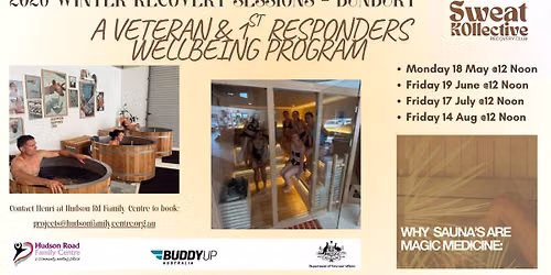 Sweat Kollective Veterans Wellbeing Program Winter Recovery Sessions 