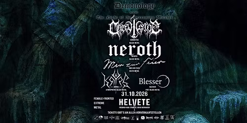 The Night of the Screaming Witches: Convictive + Neroth + MIR ZUR FEIER + Kryss + Blesser