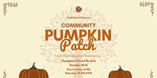 Dearborn Community Pumpkin Patch