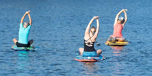SUP Yoga- Floating Yoga on Stand-up Paddleboards