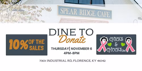 Dine to Donate - Chicks & Chucks