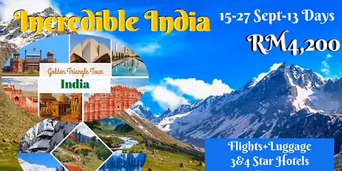 Incredible India-Delhi-Agra-Jaipur-Kullu Manali-Kasol-Hampta Pass