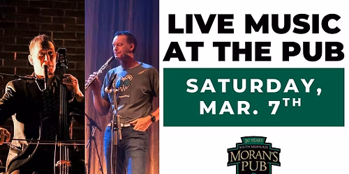 Live music with Peter Thomas from MSO, accompanied by Vinny Moloney