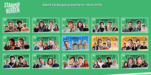 STAND UP BERGEN PRESENTERER