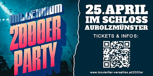 Millennium 2000er Party im Schloss