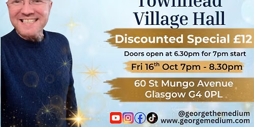 Towhead Village Hall DISCOUNTED (16th Oct)