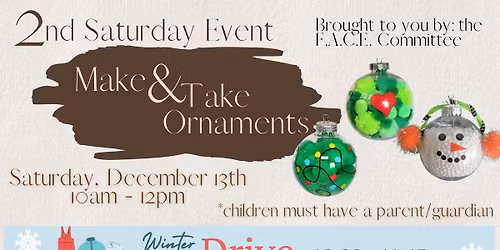 Make & Take Ornaments