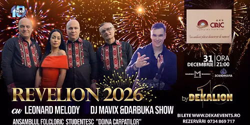 REVELION 2026 LA COMPLEX HOTELIER CIRIC IA\u0218I