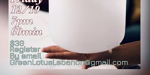 Winter Solstice ~ Candlelight ~ Sound Bath in Lebanon Ohio