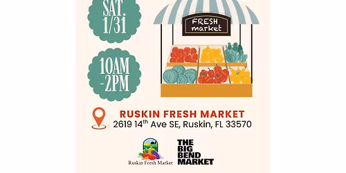 Ruskin Market: OUTDOOR Vendor Market \ud83c\udf89\ud83c\udf45\ud83d\udda4