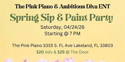 Spring Sip & Paint Party