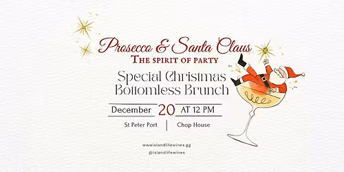 Island Life Wines Present Bottomless Christmas Brunch @ The Chophouse