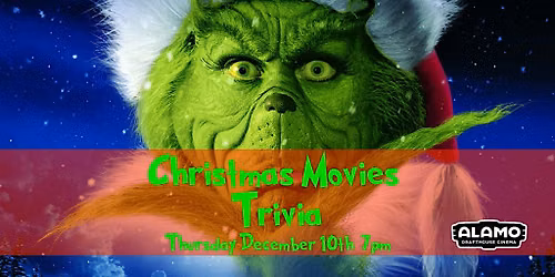 CHRISTMAS MOVIE TRIVIA | Alamo Drafthouse Cinema Crystal City