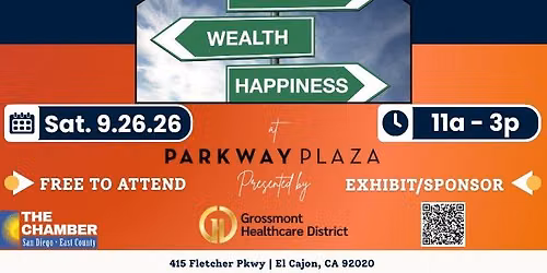 9\/26 Fall Health Fair at Parkway Plaza