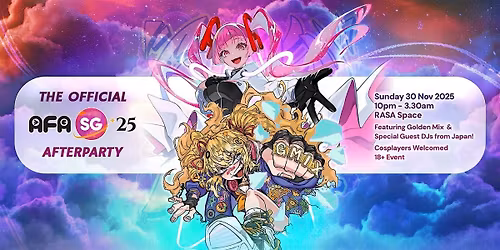 AFASG25 Official Afterparty by Golden Mix