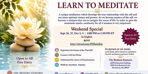 Learn to Meditate (English)
