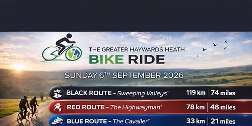 The Greater Haywards Heath Bike Ride 2026