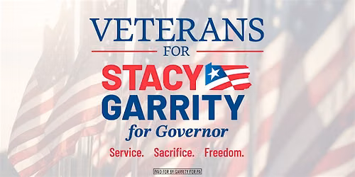 Veterans for Stacy Garrity Rally