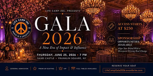 LIFE Camp Pre-Summer Soir\u00e9e 2026: A New Era of Impact & Influence.