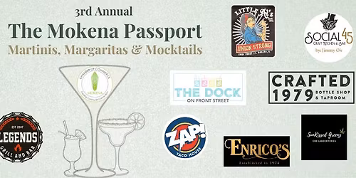 3rd Annual Mokena Passport Kickoff Night - Martinis, Margaritas and Mocktails.