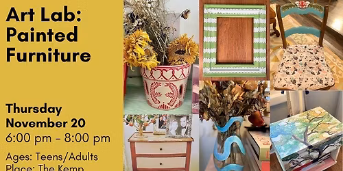 Art Lab: Painted Furniture