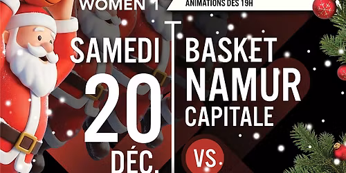 CHRISTMAS GAME - TDW1: BASKET NAMUR CAPITALE - GENTSON