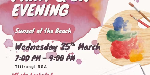 Paint & Sip Evening