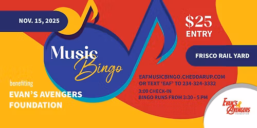 Music Bingo at Frisco Rail Yard