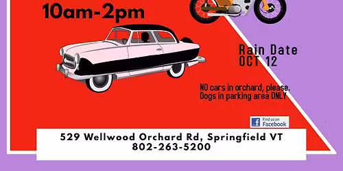3rd Annual Car Show at Wellwood Orchards