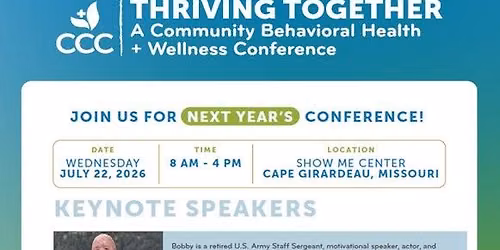 CCC Behavioral Health + Wellness Conference