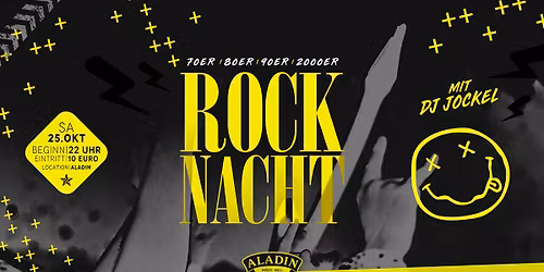 70s I 80s I 90s I 2000s - Rock Nacht - mit Dj Jockel!