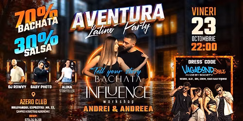 Aventura Latino Party | 23.10 \ud83d\udccdAzero Club  \u2606 Tell your story 