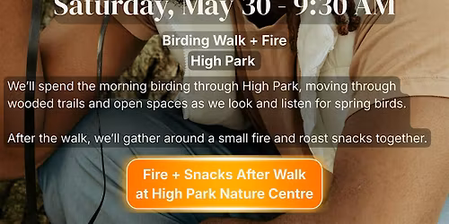 Black Birders Week- Intro To Birding- High Park