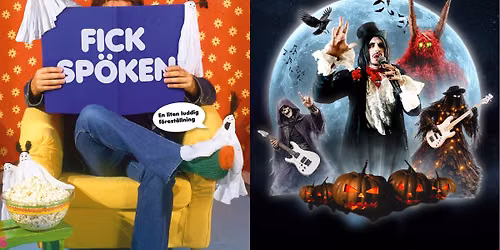 Familjel\u00f6rdag med Halloweenbus \ud83d\udc7b Ficksp\u00f6ken \/ Skr\u00e4ckkabinettet
