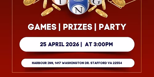 Aquia Preschool Bingo night