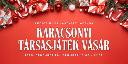 \ud83c\udf84Kar\u00e1csonyi kirakod\u00f3 v\u00e1s\u00e1r! \ud83d\udecd\ufe0f