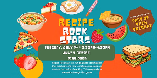 Recipe Rock Stars-Dino Dogs