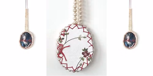 Recycle your old bits and create your Necklace for the Wall with Beatrice Carlson at Whare Toi